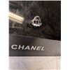 Image 2 : Chanel Acrylic Display Box with white sequin flower