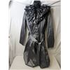 Image 1 : Frank Layman coat belted ruffle collar, silver gray *NWT