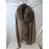 Image 1 : Pretty Persuasions brown fur trim shawl
