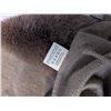 Image 4 : Pretty Persuasions brown fur trim shawl