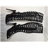 Image 1 : Carvela black Gladiator knee-high heels