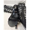 Image 3 : Carvela black Gladiator knee-high heels