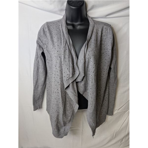 Vila Milano cardigan gray with studs