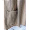 Image 2 : Premise Jacket tan brown faux leather ultra suede feel