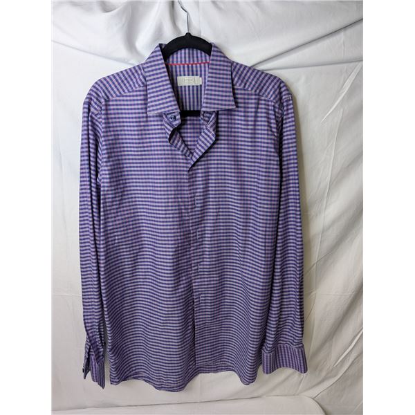 Eton Contemporary men's dress shirt purple/blue