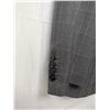 Image 2 : J P Tilford men's suit grey with blue check *Made in Canada