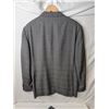 Image 8 : J P Tilford men's suit grey with blue check *Made in Canada