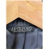 Image 9 : J P Tilford men's suit grey with blue check *Made in Canada