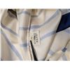 Image 7 : Hermes long sleeved blouse cream with blue stripe silk blend