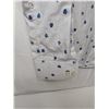 Image 2 : Eton men's dress shirt thin stripe with embroidered flowers