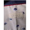 Image 3 : Eton men's dress shirt thin stripe with embroidered flowers