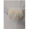 Image 1 : White fur hand muff