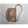 Image 1 : Valentino pink Square Lamb Fur bag with Swarovski Crystal