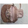 Image 3 : Valentino pink Square Lamb Fur bag with Swarovski Crystal