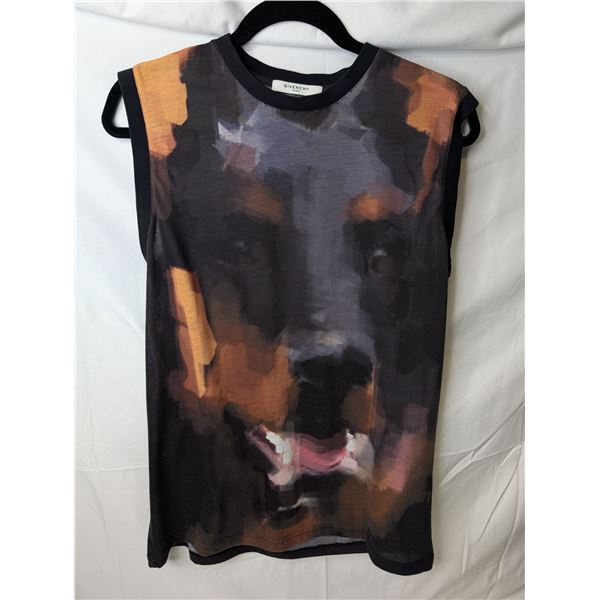 Givenchy dog image sleeveless top