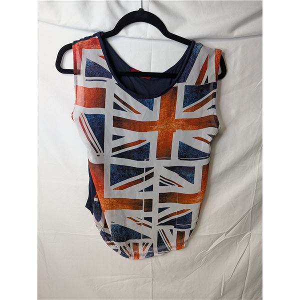 Gaze USA British Flag Tank top