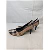 Image 2 : Burberry Iconic brown plaid heel