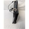 Image 3 : Black crocodile leather handbag