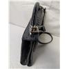 Image 5 : Black crocodile leather handbag