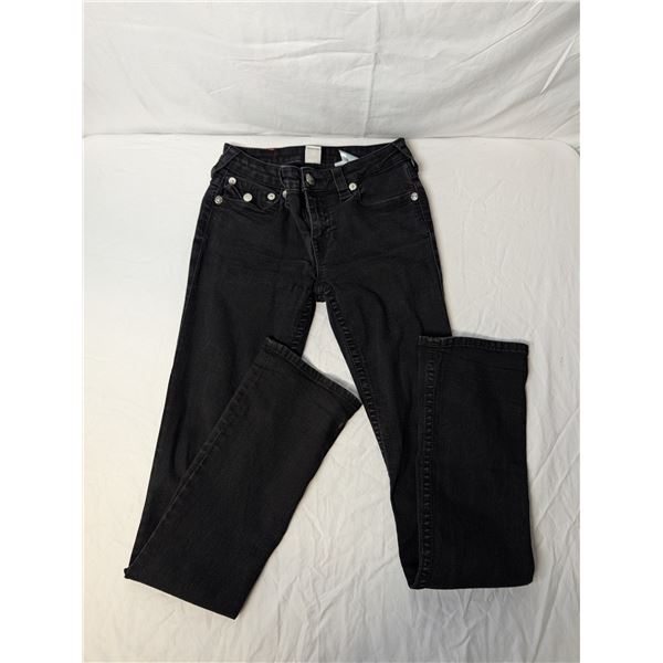 True Religion jeans black with gems