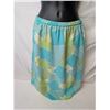 Image 1 : Halston Blue green square pattern skirt