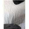 Image 3 : Lot of two hats - Halston black roll rim hat with sequins/NWT Danier Leather ball cap w/jewels