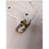 Image 2 : Gucci Jeans white skinny with gold tone clip