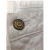 Image 3 : Gucci Jeans white skinny with gold tone clip