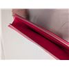 Image 3 : Three item lot - Ted Baker folio/clutch neon pink, white vintage flower purse, pink eel skin clutch/