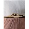 Image 8 : Three item lot - Ted Baker folio/clutch neon pink, white vintage flower purse, pink eel skin clutch/