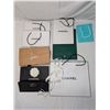 Image 1 : Lot of designer name brand shopping bags