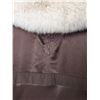 Image 7 : Brown lace dress with fur collar