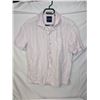 Image 1 : Tommy Bahamas lilac linen/cotton short sleeve shirt