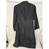 Image 5 : Carolina Herrera long black coat with buttons & ribbon detail