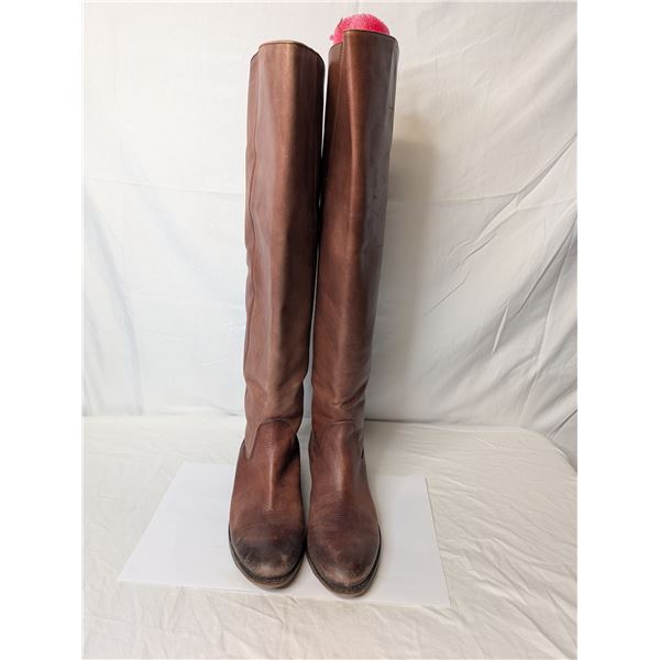 Arturochiang Knee Boot Brown leather