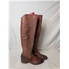 Image 2 : Arturochiang Knee Boot Brown leather