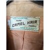 Image 5 : Camel hair Blazer style jacket three buttons beige