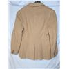 Image 6 : Camel hair Blazer style jacket three buttons beige