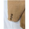 Image 7 : Camel hair Blazer style jacket three buttons beige