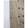 Image 5 : Burberry dress taupe trench coat style short sleeve with belt