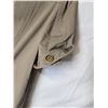 Image 8 : Burberry dress taupe trench coat style short sleeve with belt