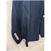 Image 3 : Ralph Lauren men's Navy Blazer with green pocket square
