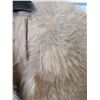 Image 2 : Couture Int'l Brown crop jacket with large fur collar