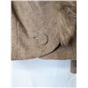 Image 3 : Couture Int'l Brown crop jacket with large fur collar