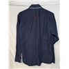 Image 4 : 7 Downie St Men's Navy Long sleeve shirt