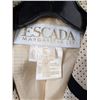 Image 12 : Escada skirt and jacket set Cream w/ black dots