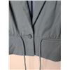 Image 2 : Walk Rite blue suede cropped jacket with fur collar