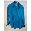 Image 1 : Christian Aujard Men's blue dress shirt