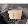 Image 10 : Burberry black textured leather jacket with brown buttons