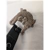 Image 2 : Barry Kieselstein-Cord Belt green alligator with Sterling Silver Buckle